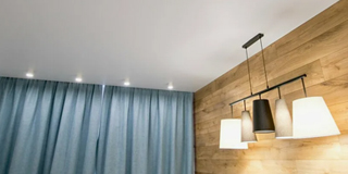 Бесщелевые натяжные потолки