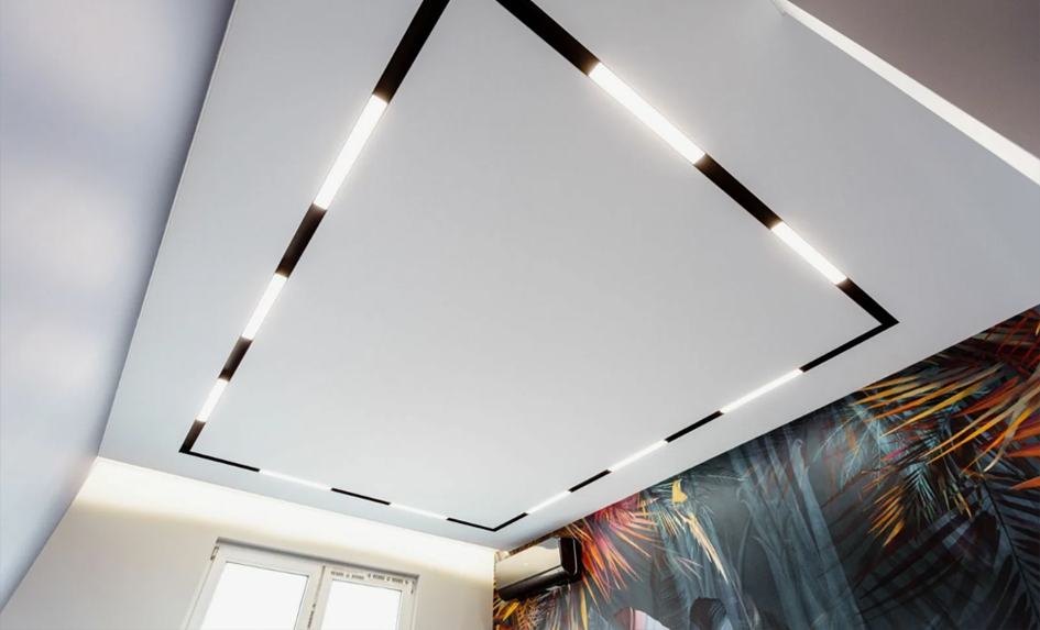 натяжные потолки ПВХ